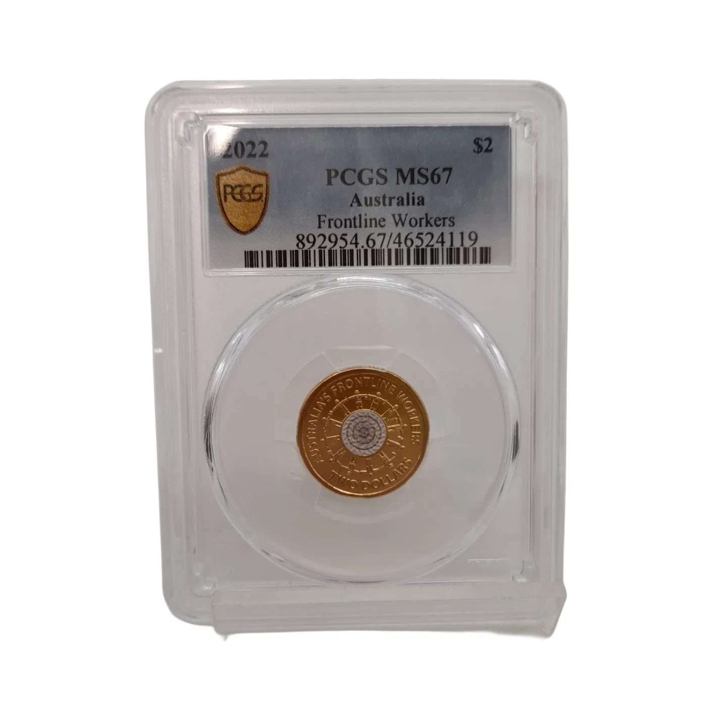 2022 Gold Frontline Workers Coin PCGS MS67 – WL 1362017