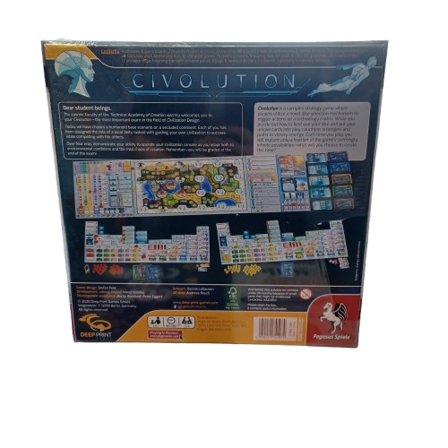 Stefan Feld Civolution Board Game Factory Sealed (1428214) (NR)