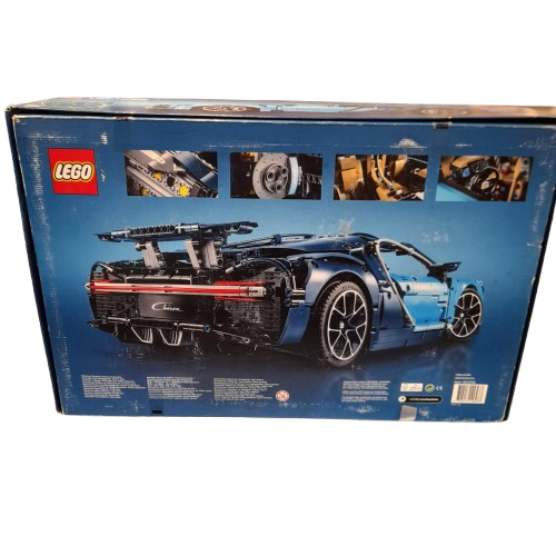LEGO Technic Bugatti Chiron 42083 Blue Retired Product As New Unopened With books (WL1397439)