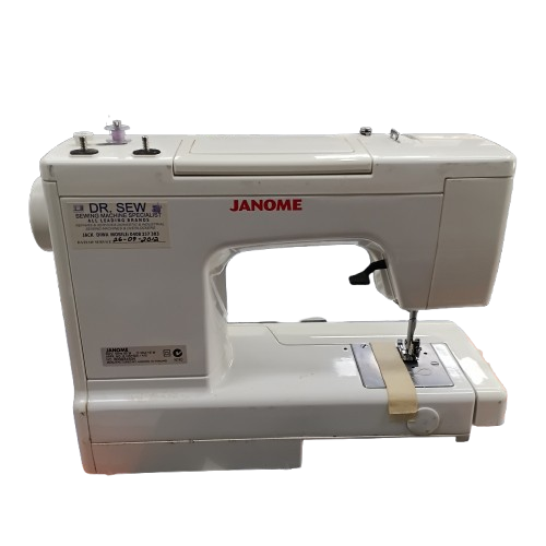 Janome Sewing Machine Model 415 White With Case (NA 1423169) *PICK UP ONLY*