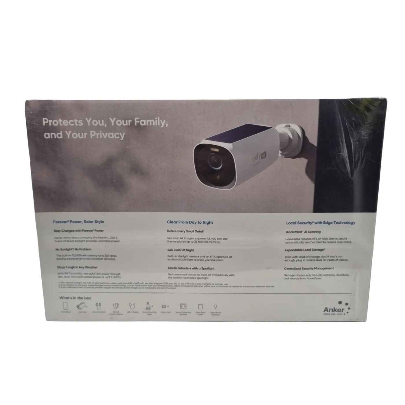 Eufy Security Camera Set S330 4 Camera Kit – WR 1354449