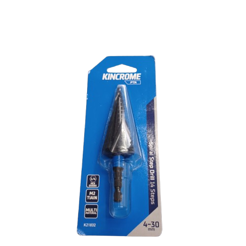 Kincrome Spiral Step Drill 4-30mm K21832 (LE)