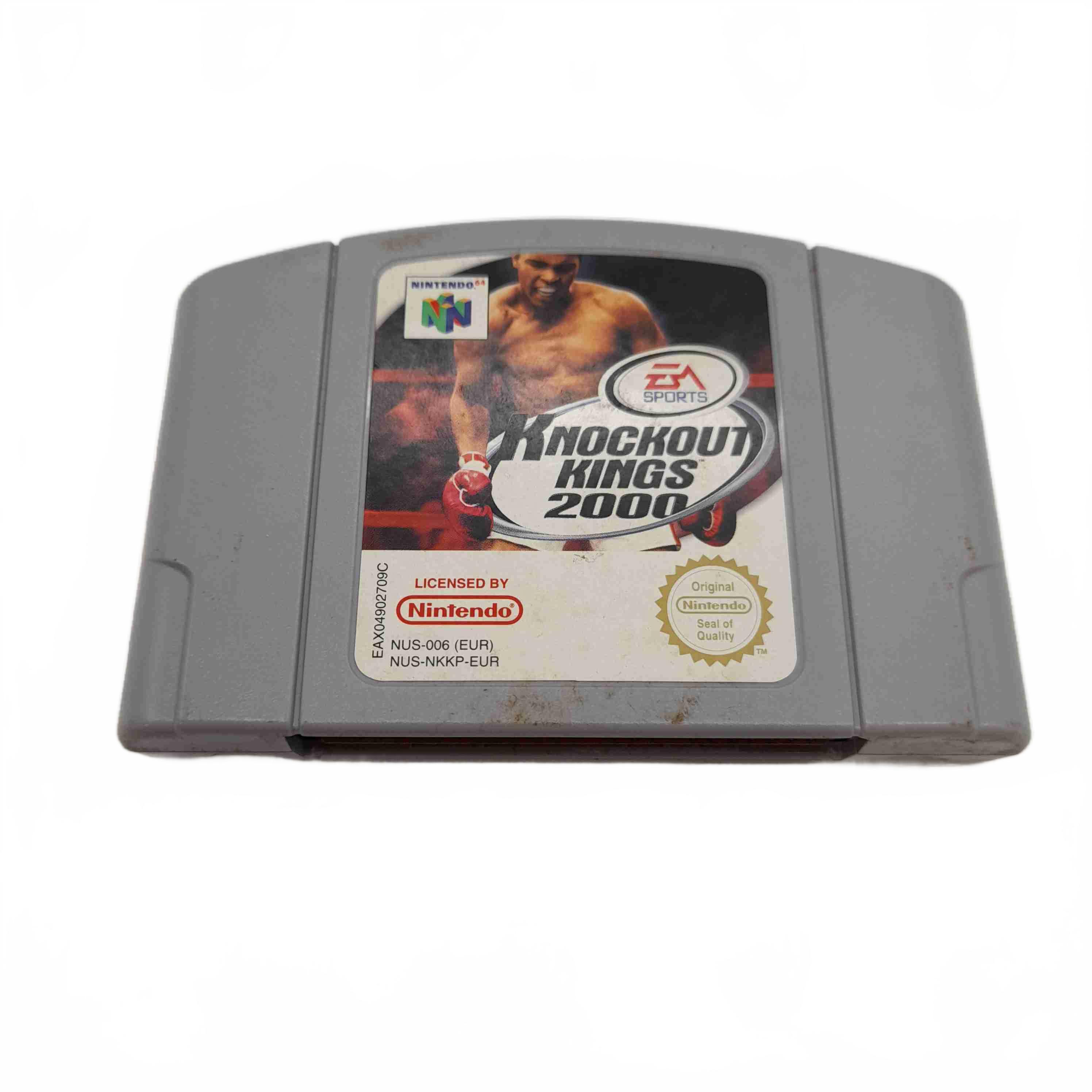 Nintendo 64 Knockout Kings 2000 Grey Cartridge Only (WL 1429102)