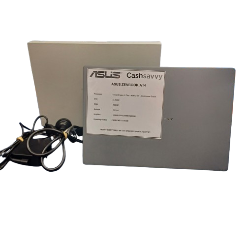 Asus Zenbook A14 Copilot+ PC Snapdragon X Plus 16GB RAM 512GB SSD With Box And Charger ( LE )