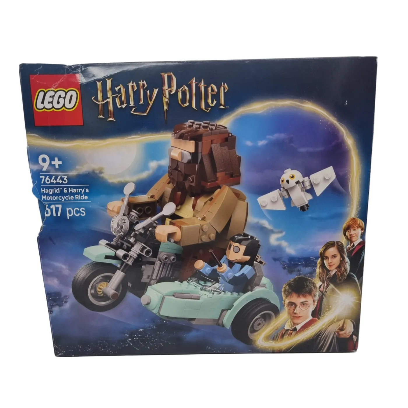 Lego Harry Potter: Hagrid & Harry’s Motorcycle Ride 76443 *Unsealed & Box Ripped*