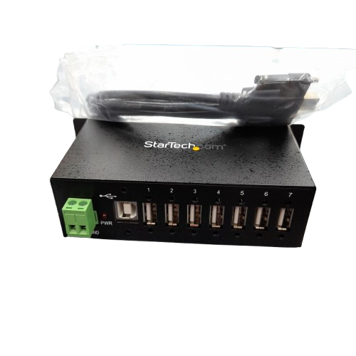 Startech Usb hub ST7200USBN 7 Ports Black Like New In Box
