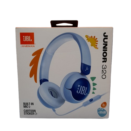 Jbl Junior 320BT Wireless Kids Headphones Blue (LN)