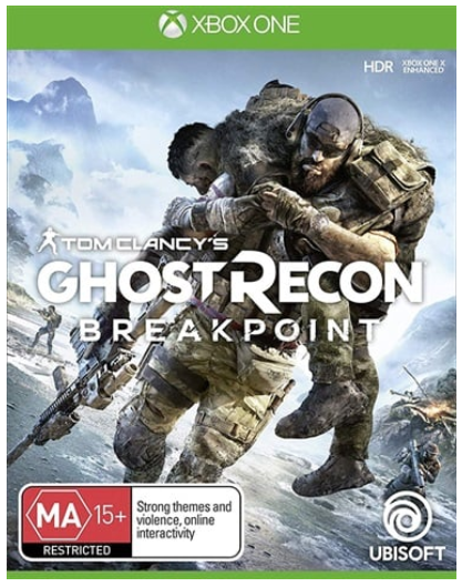 Tom Clancys Ghost Recon Break Point Xbox One Game  Very Good Condition No Manual