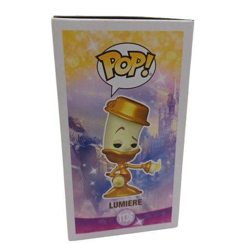 Funko Pop! Vinyl Beauty + The Beast 30th Anniversary #1136 Lumiere Very Good Condition With Box (LE 1351776)