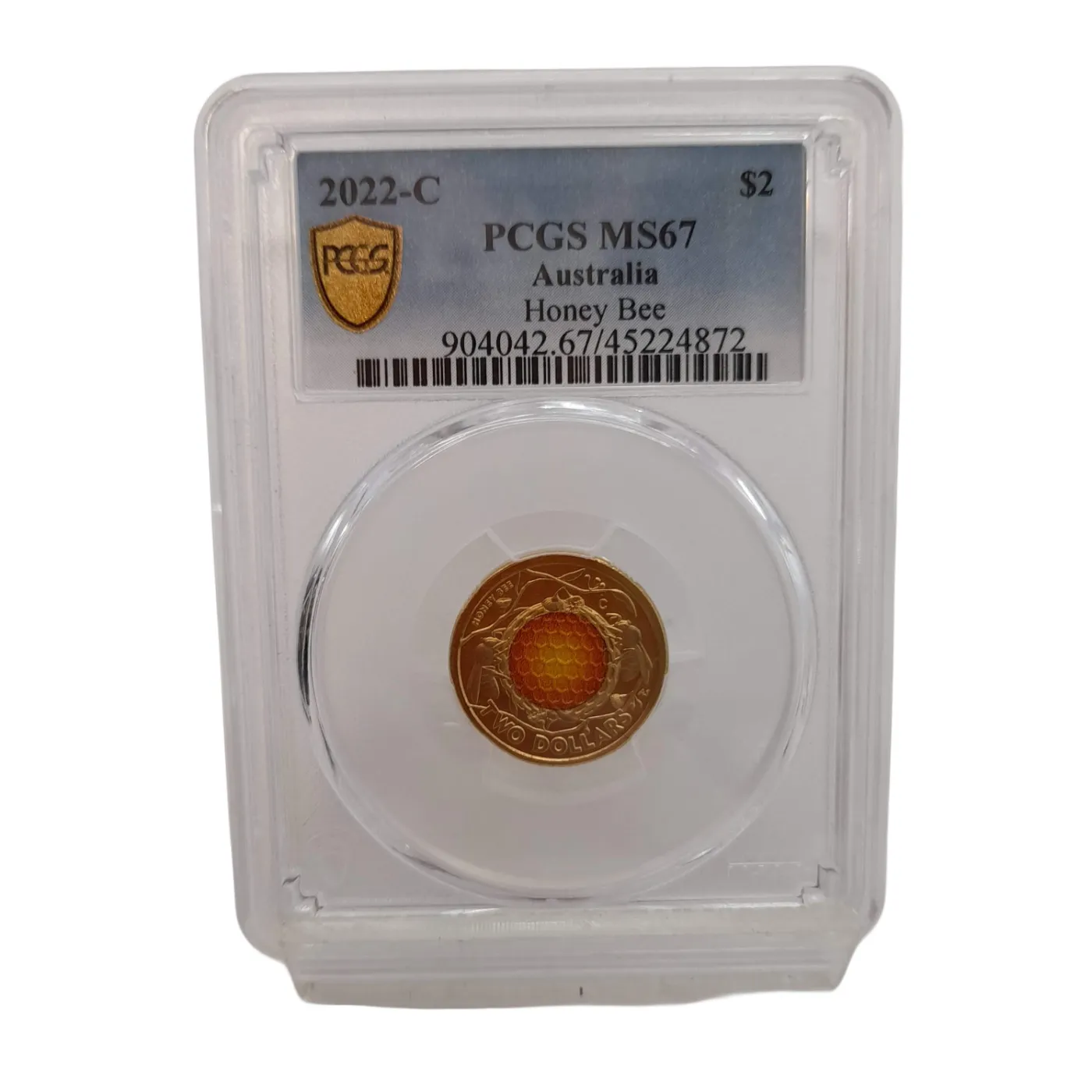 $2 Gold Honey Bee Coin PCGS MS67 – WL 1362014