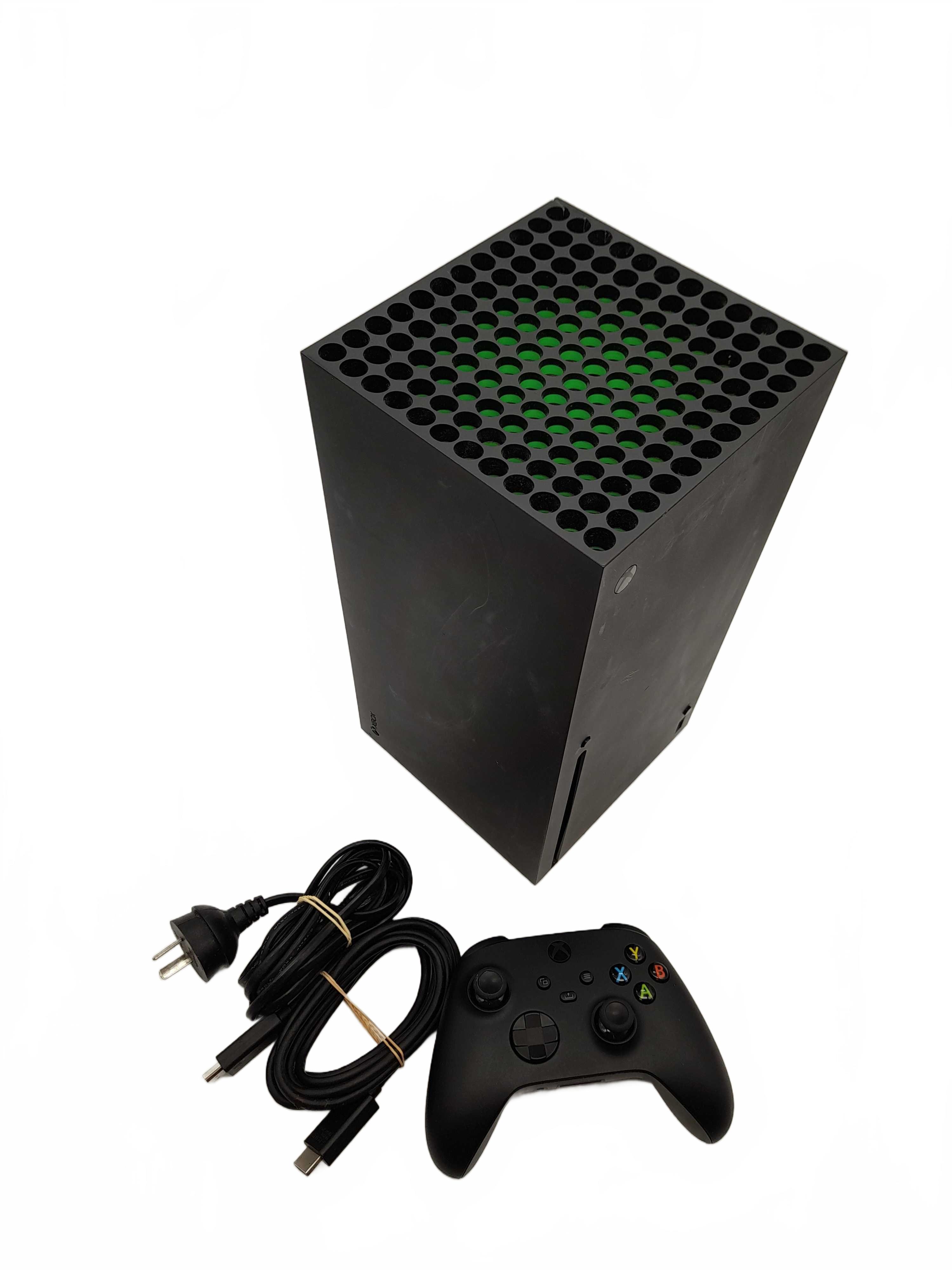 Microsoft Xbox Series X Console Black 1TB +Controller +Leads Great Working Condition  (WL1436602)