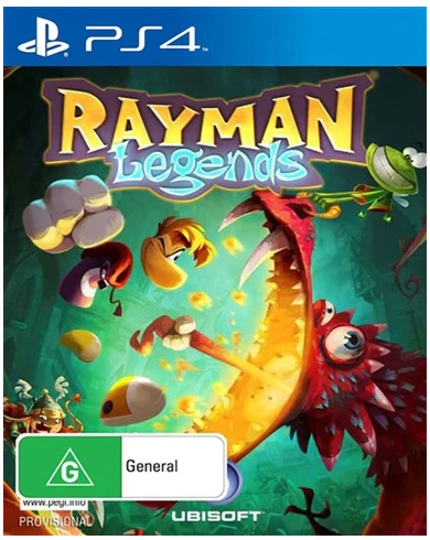 Rayman Legends PlayStation 4 Game Excellent USED Condition With Case No Manual (GE 1273852)