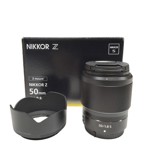 Nikon Nikkor Lens 50mm – 1.8s In Box With Attachment (CP)
