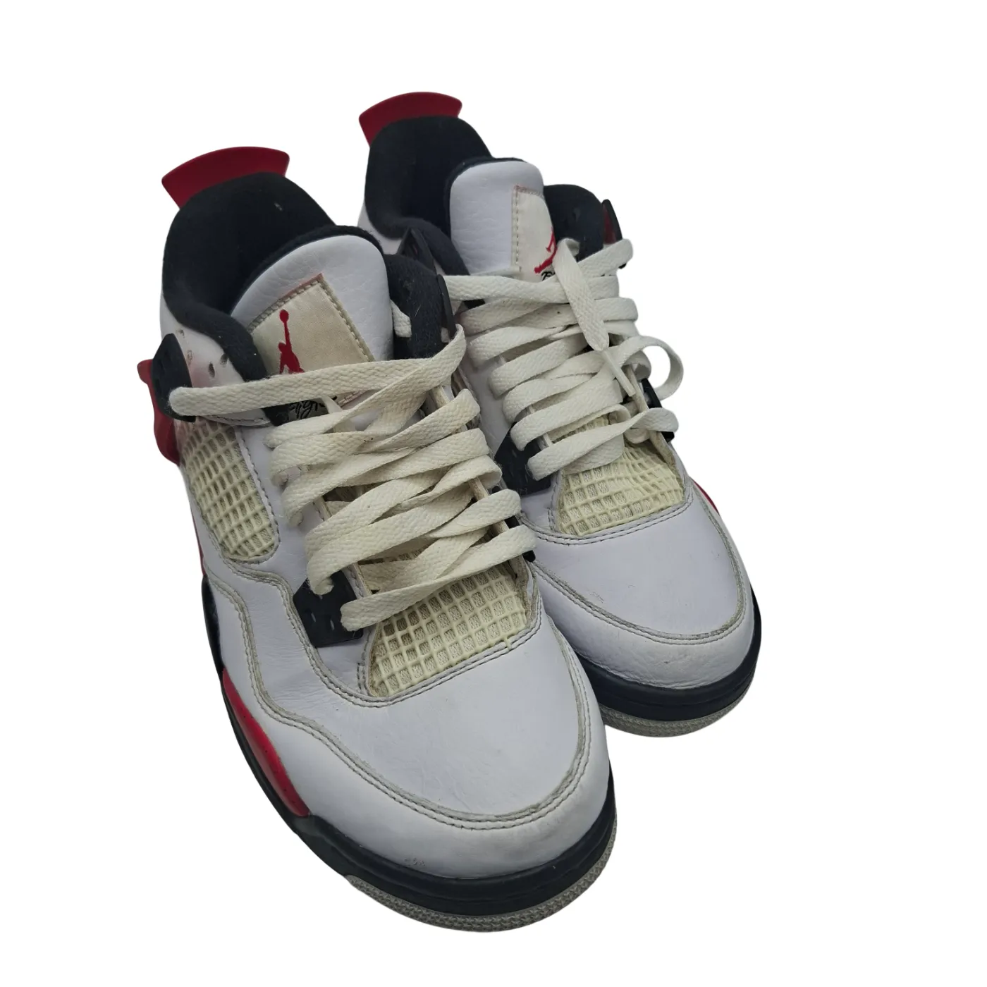 Air Jordans Shoes 4 Retro Red Cement Size US 5Y 2023 (WR 1377592)