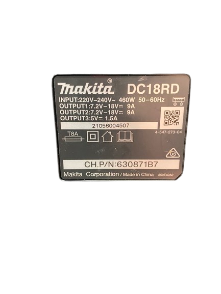 Makita Dual Battery Charger DC18RD (NG) (USED)