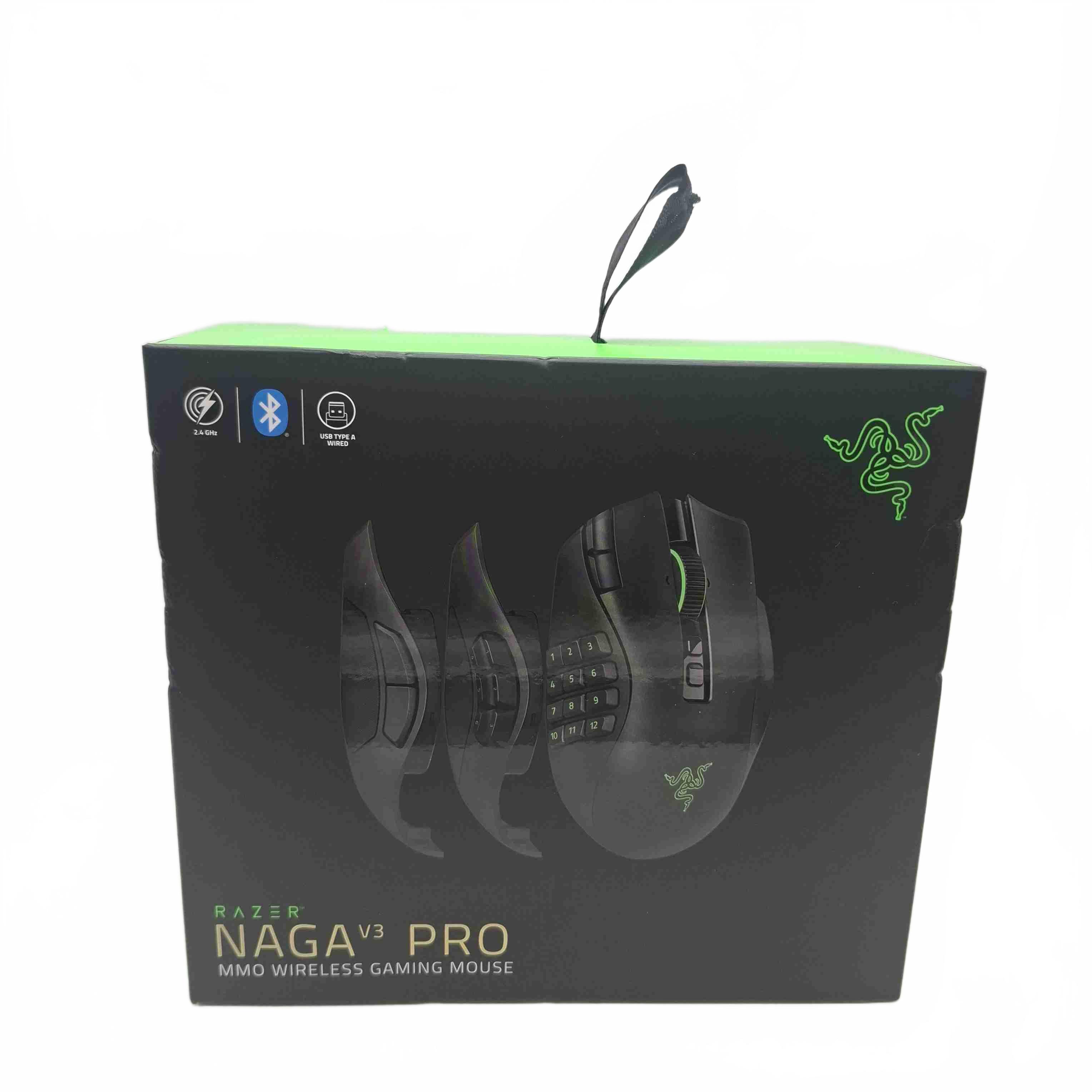 Razer Naga V3 Pro MMO Wireless Gaming Mouse In Box (WR 1429987)
