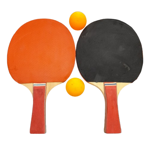 Unbranded Foldable Kids Table Tennis Set with 2 Bats and 2 Balls  (MR) (Great Condition) **Pick Up Only**