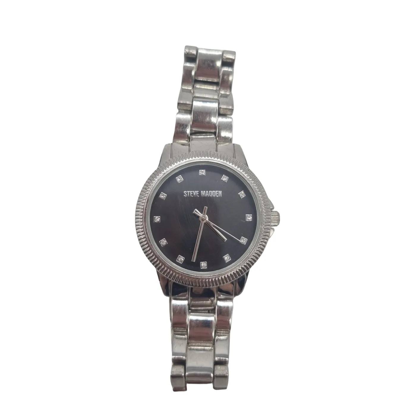 Steve Madden Women’s Alloy Watch SM-8153 Silver (WR 1409438)