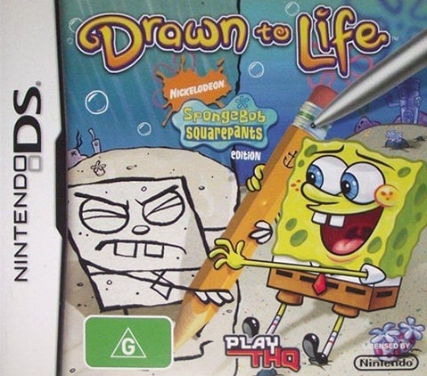 Spongebob Squarepants: Drawn To Life Nintendo DS Cartridge Only (MR)