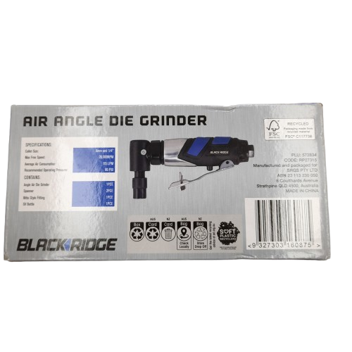 Blackridge Air Angle Die Grinder 6mm Model 572834 (LN)