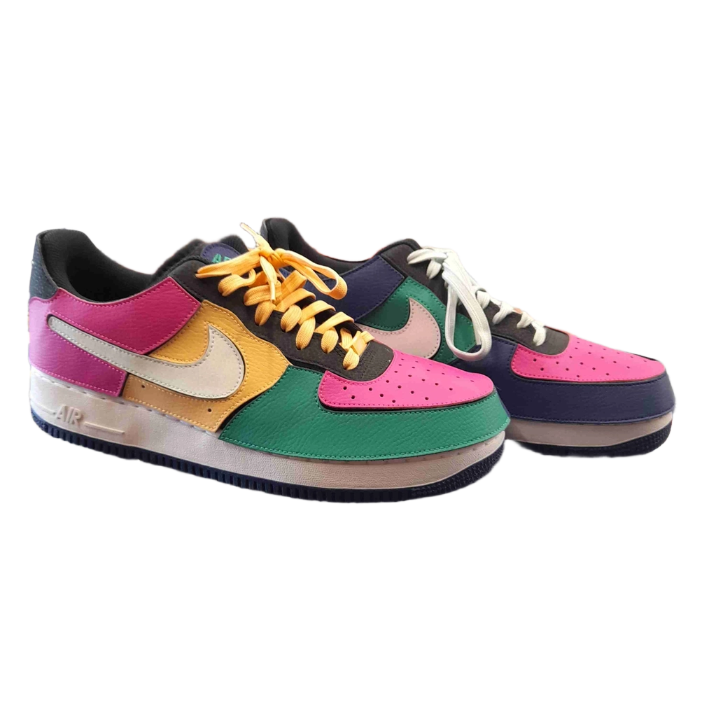 Nike Air Force 1/1 Black Multi-Color US Mens 12 DB2576-001 (GE)