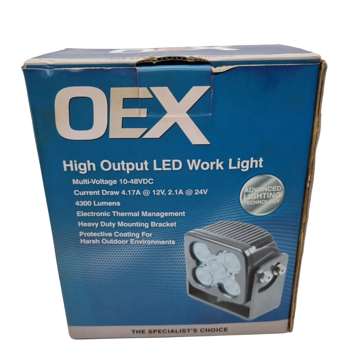 OEX Light High Output LED Work Light LLX27401 (WR 1344802)