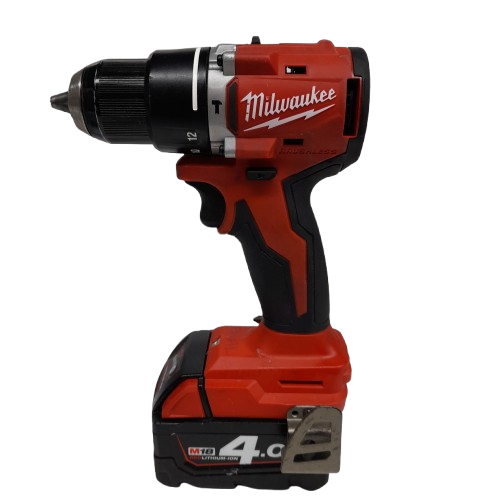 Milwaukee M18 BLPDRC 18V Brushless Hammer Drill Driver with 4.0Ah Battery