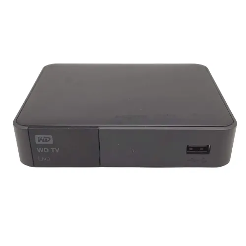 WD TV Live Media Player With Power Adapter and Remote