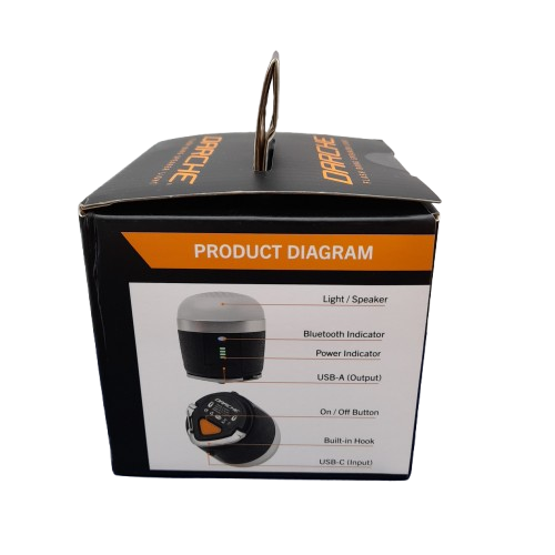Darche Flash Bang Speaker Light T050802016 Black (LN)