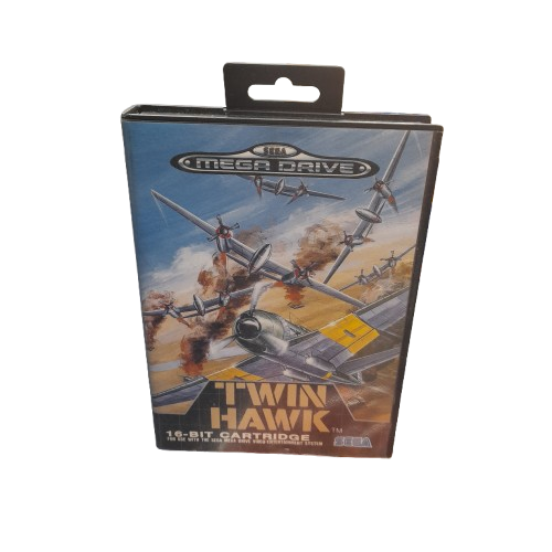 Sega Mega Drive Twin Hawk Game with Case No Manual (LN)