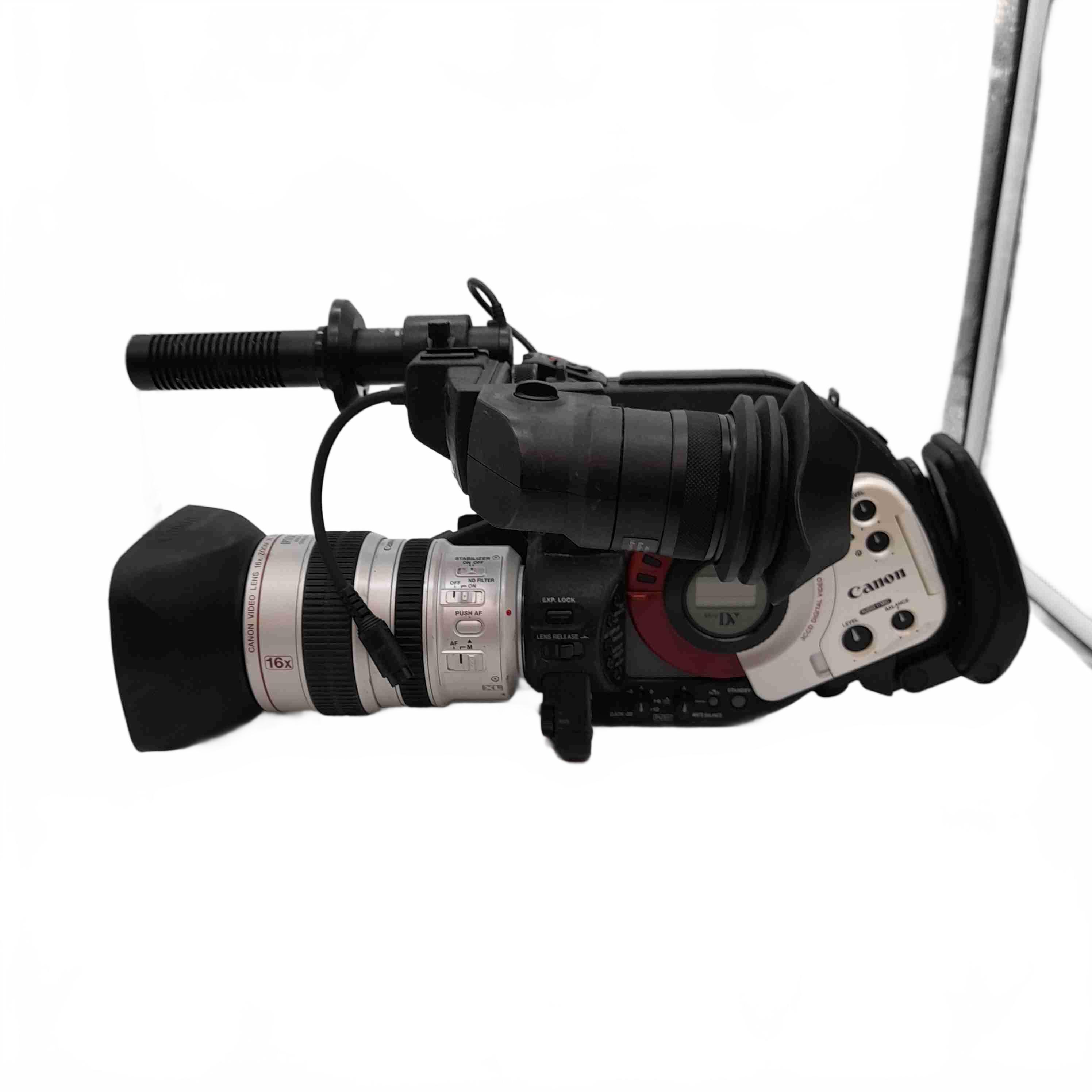 Canon Camcorder DM-XL1E + Remote + Video Light +Chargers +Manuals+ Hard Case (WL 1430261)