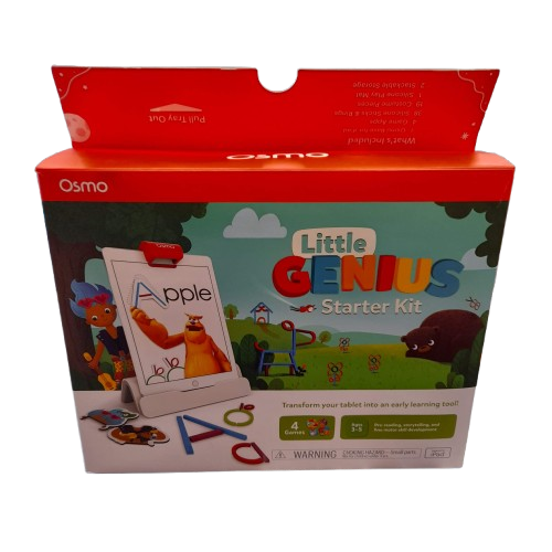 Osmo – Little Genius Starter Kit for iPad – 4 Educational Learning Games ( GE )