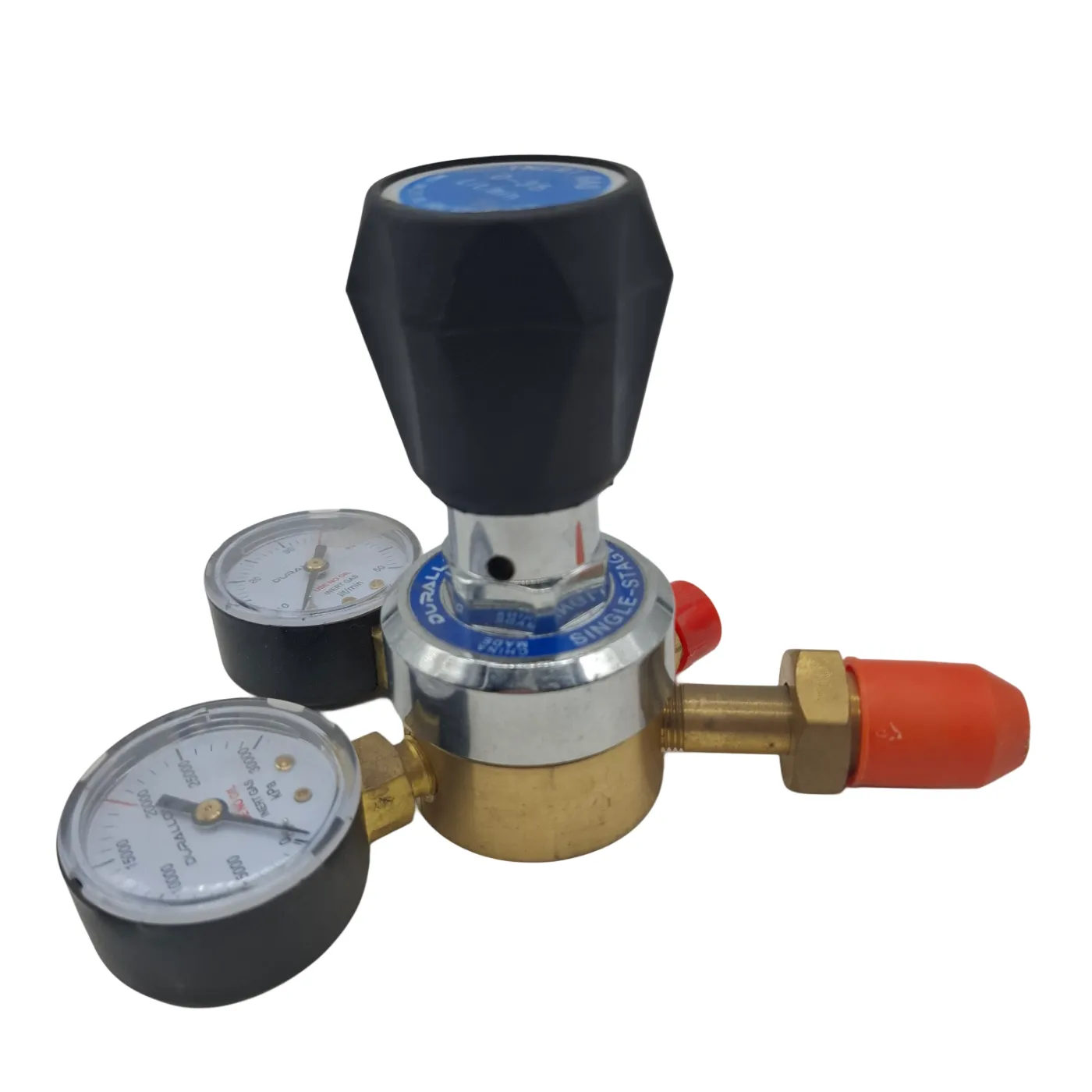 Duralloy AS4267 2 Gas Pressure Gauge Head Silver And Black (WR 1419313)
