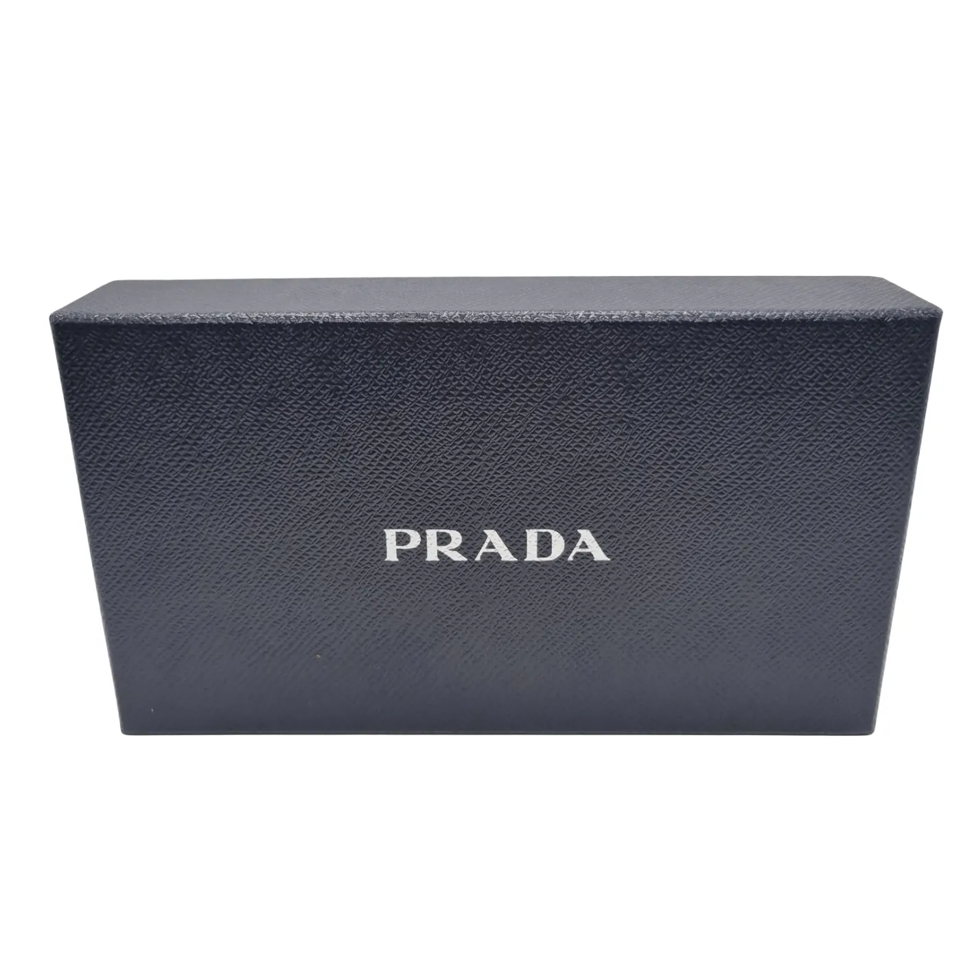 Prada Saffiano Leather Zip-Around Wallet with Box (WR 1346533)