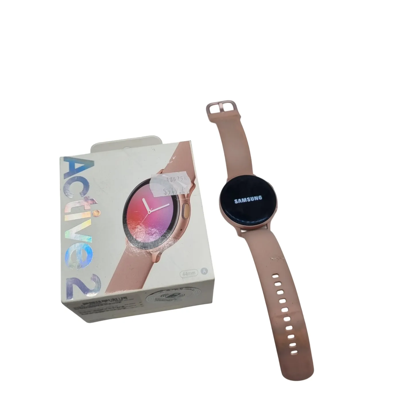 Samsung Galaxy Active 2 Smart Watch SM-R820 44mm GPS + Charger + Box (WR)