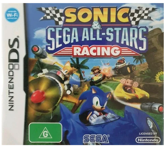 Sonic Sega All Stars Racing Nintendo Ds – Cartridge Only