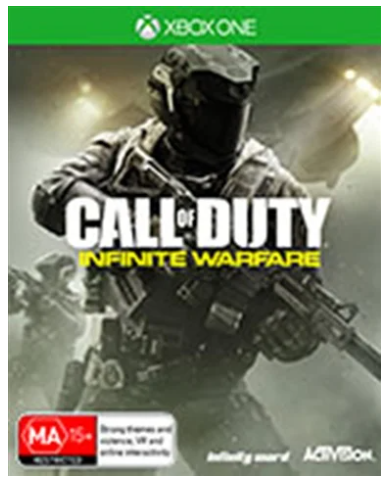 Call Of Duty Infinite warfare Xbox One Game Good With Manual