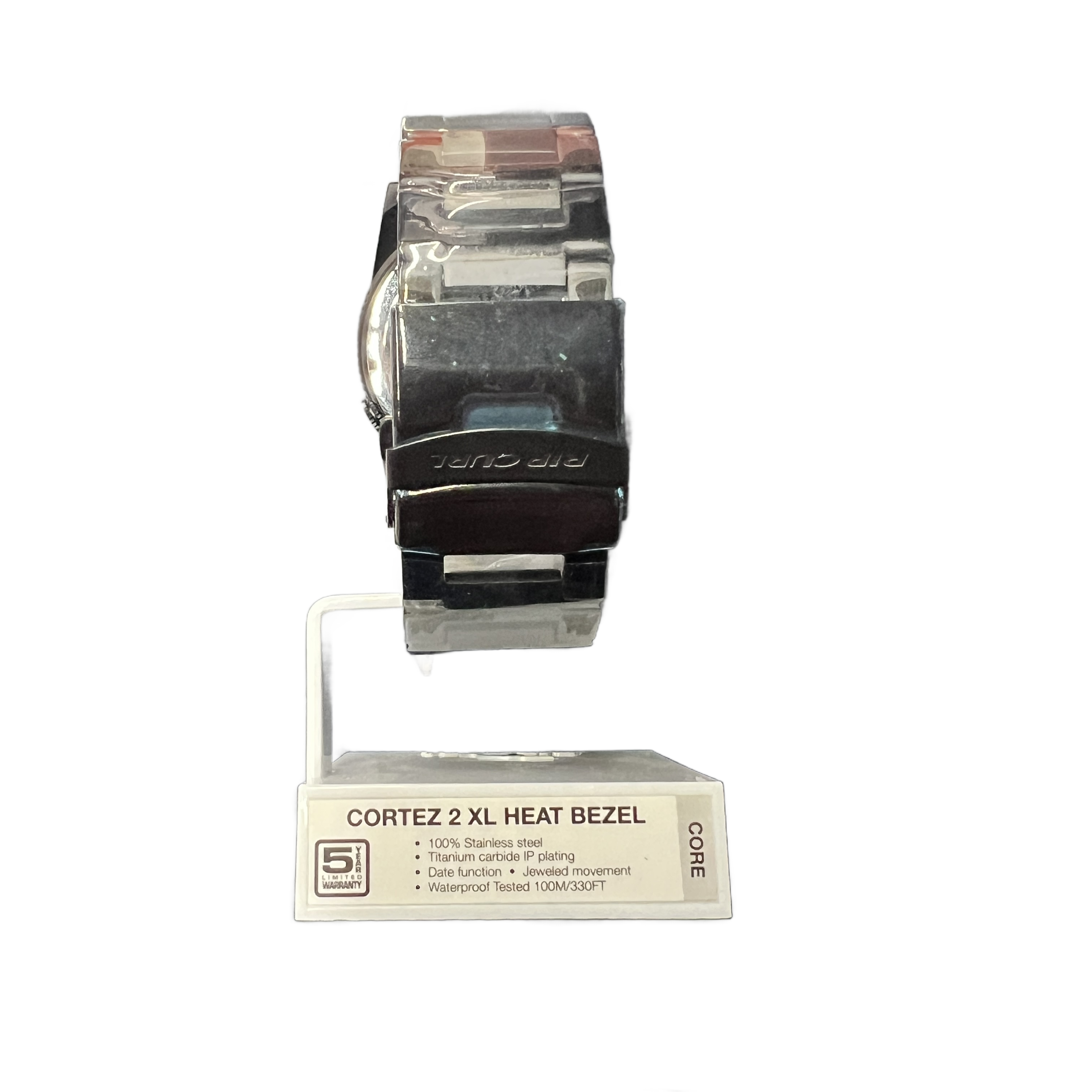 Rip Curl Cortez 2 XL Men’s Watch Black Steel Band (MK)