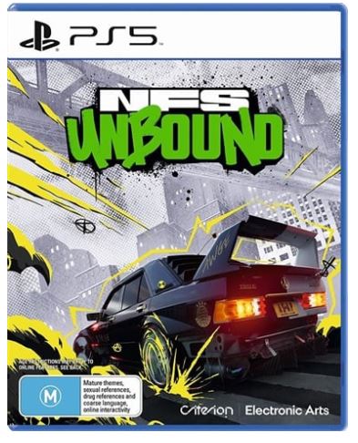 Sony Playstation 5 Need For Speed NFS Unbound, Very Good Condition, With Case No Manual