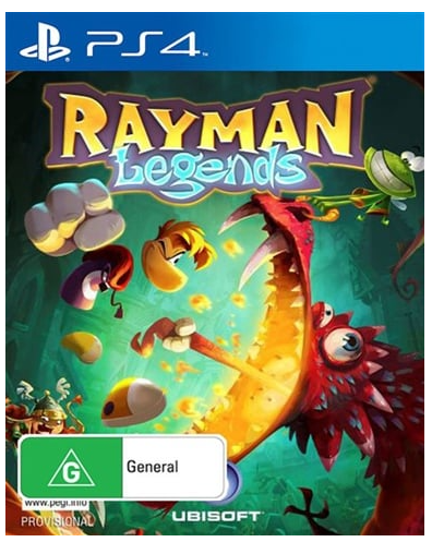 Rayman Legends Playstation 4 Game Very Good Condition With Manual (CP)