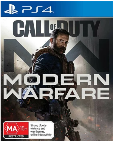 Call Of Duty Modern Warfare PS4 Very Good With No Manual