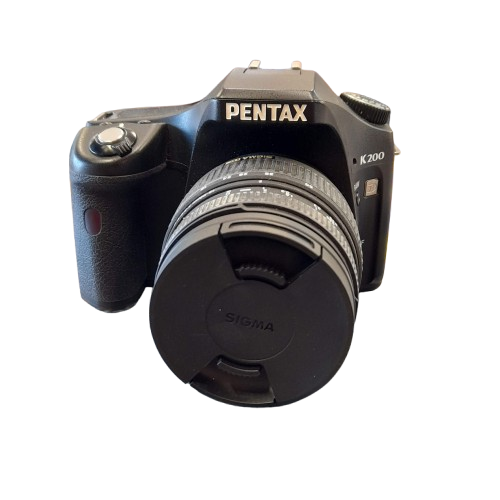 Pentax Camera K200 With Sigma DC Lens (GE)
