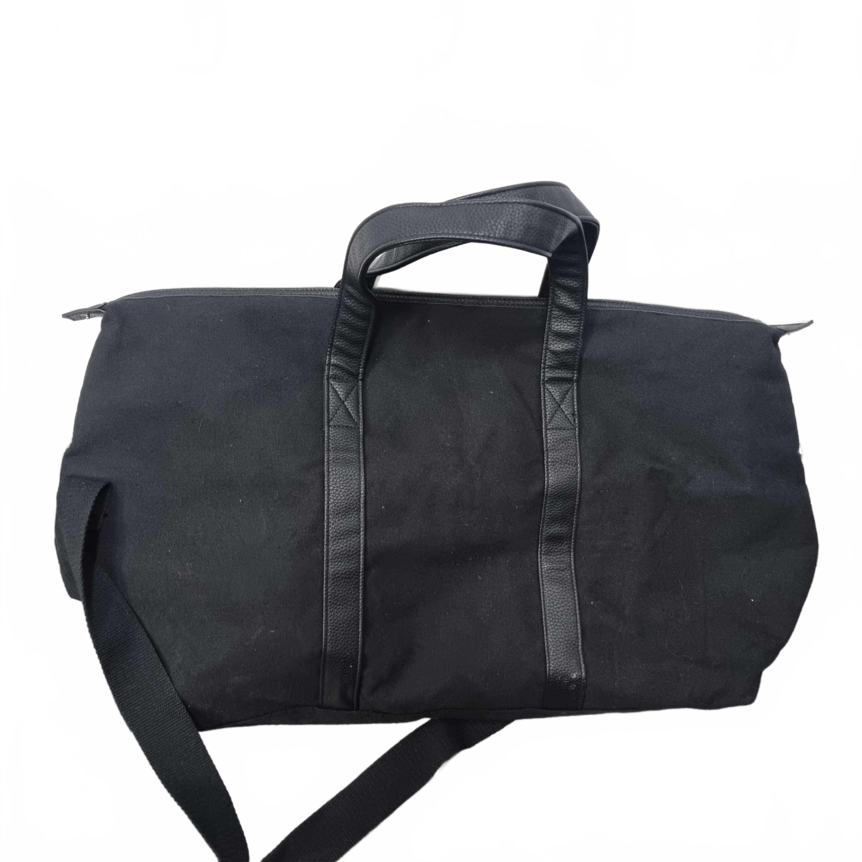 Ralph Lauren Fragrances Weekender Travel Duffle Bag Black Satin (WR 1423402)