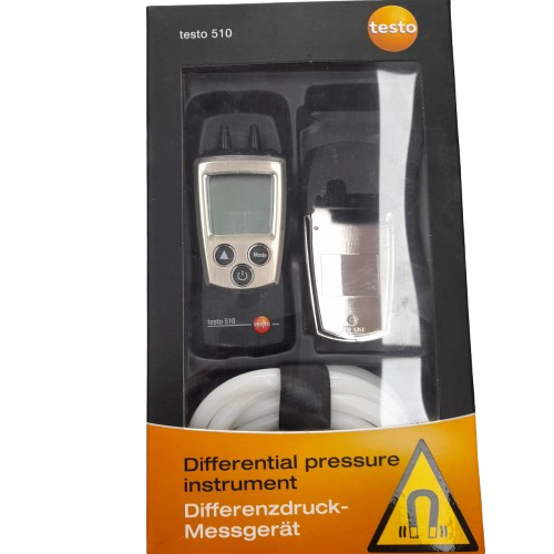 Testo 510 Digital Differential Pressure Meter (MR)