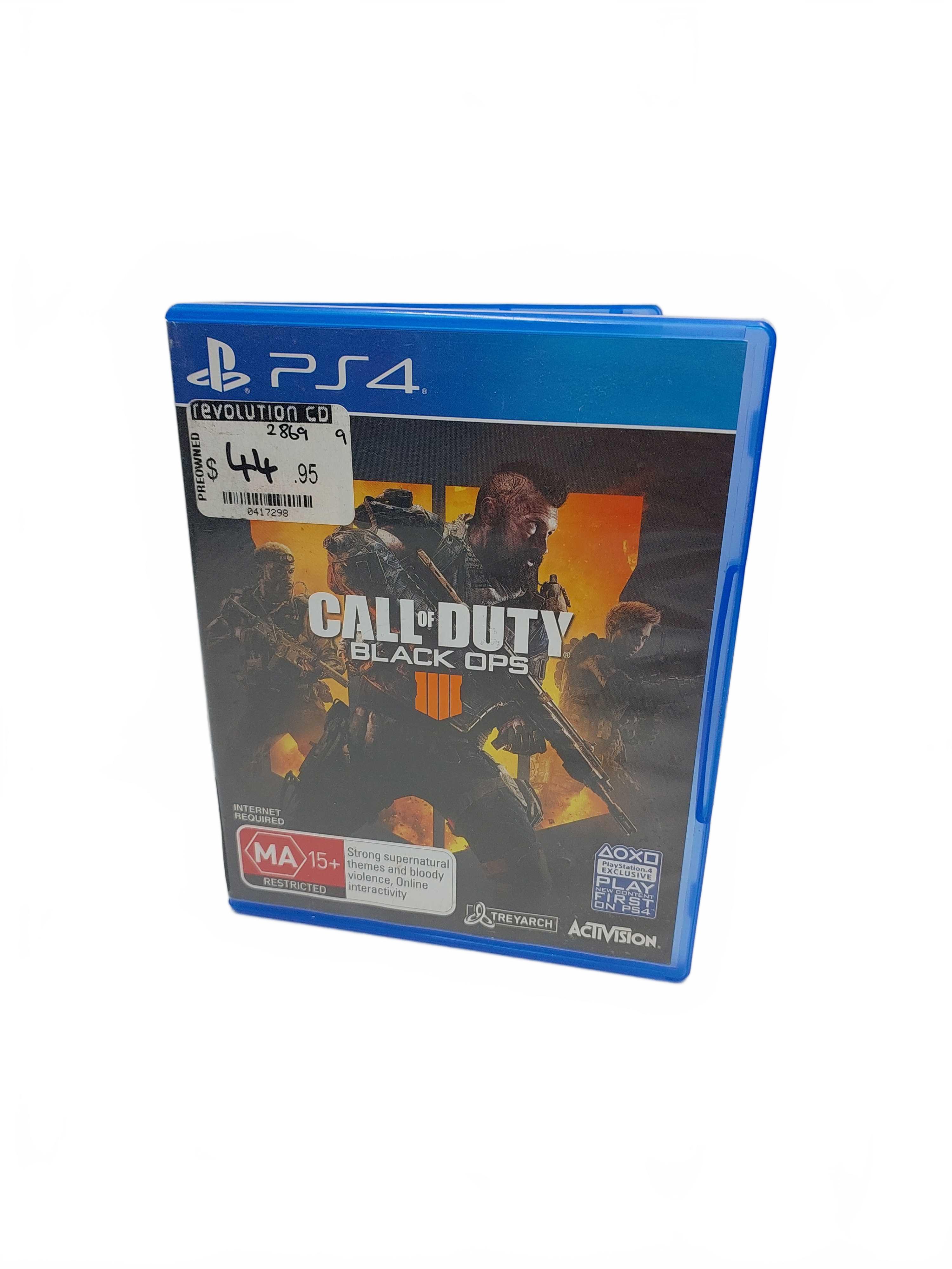 Call Of Duty Black Ops 4 PS4 Game (GB1430472)