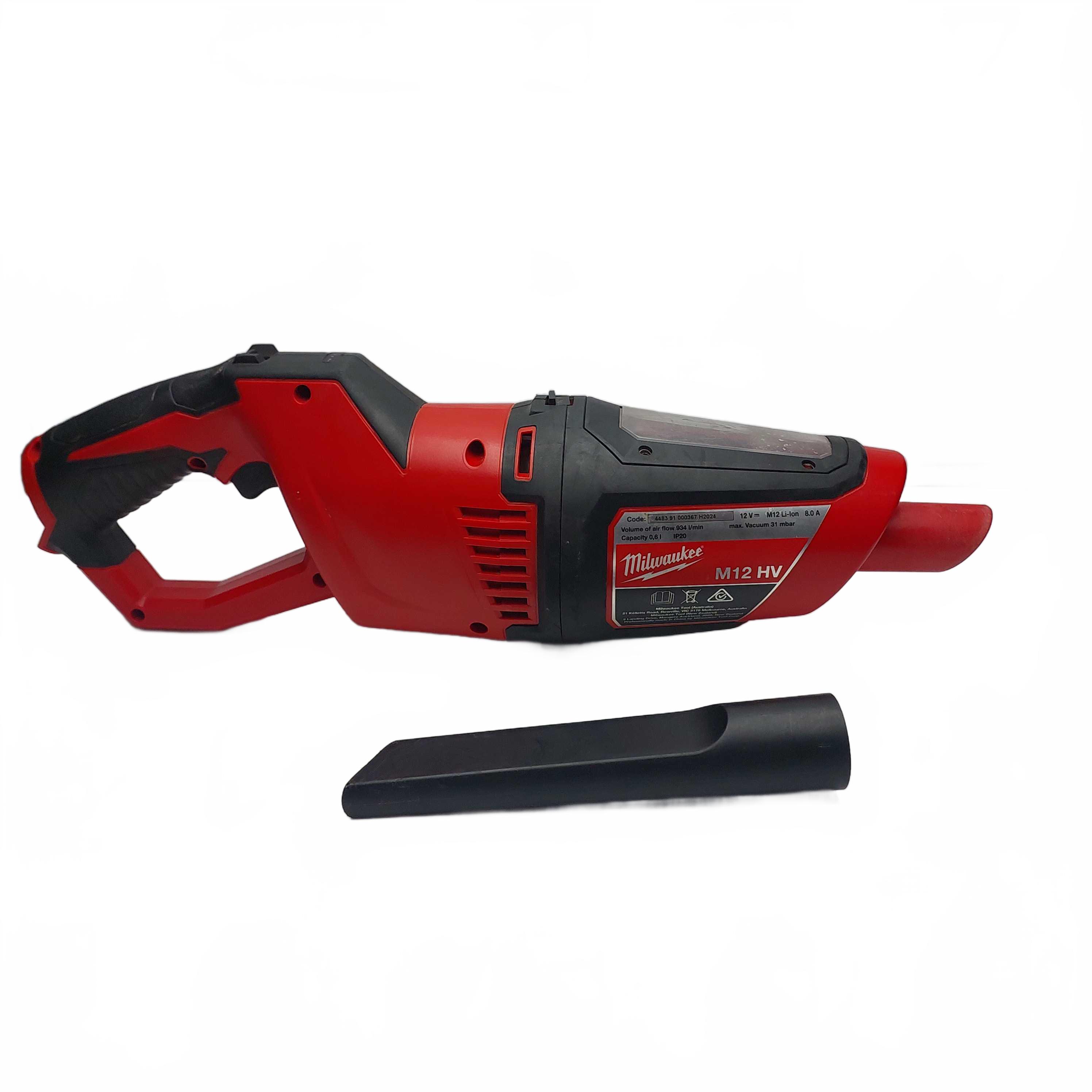 Milwaukee 12V Compact Vacuum (1423815) (GB)