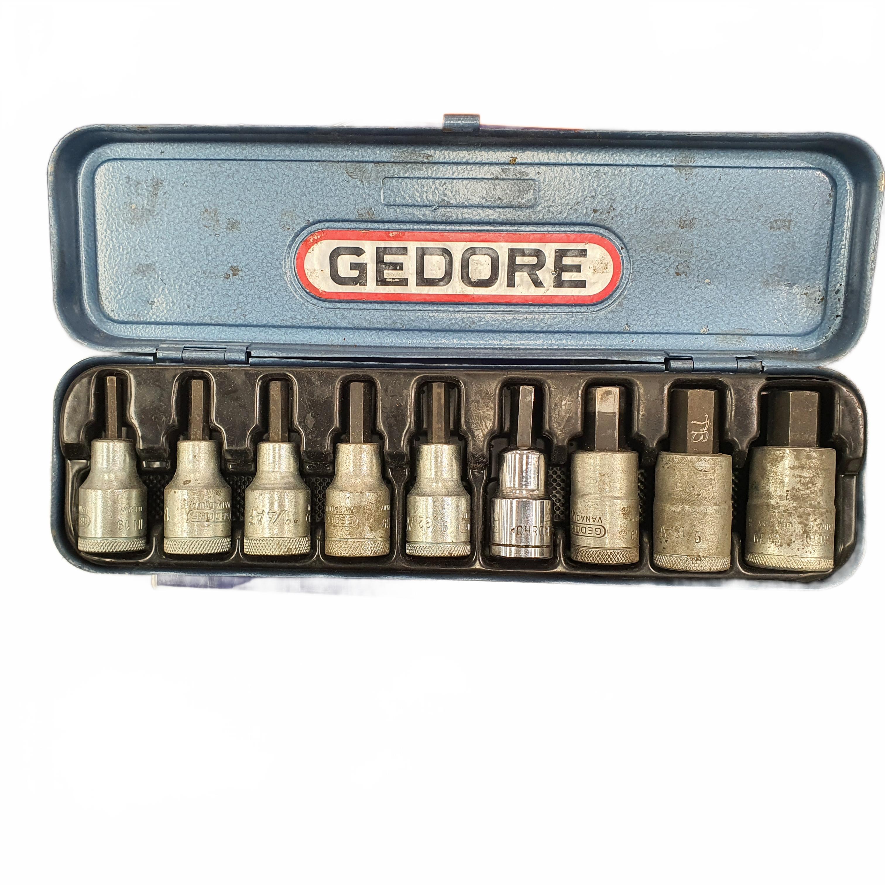 Gedore Socket Set 19PA **SECOND HAND** (MR1429280)