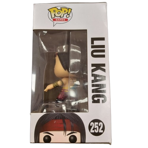 Funko POP! Vinyl Mortal Kombat X #252 Liu Kang Very Good Condition, With Box