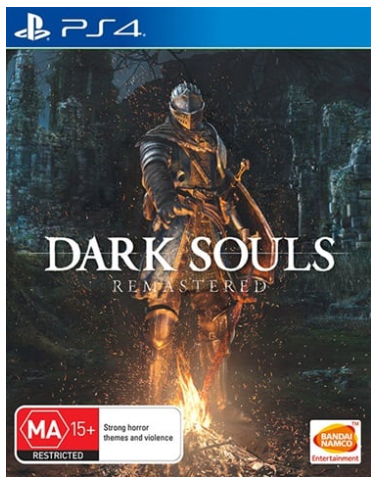 Dark Souls Remastered PS4 Game Good no Manual