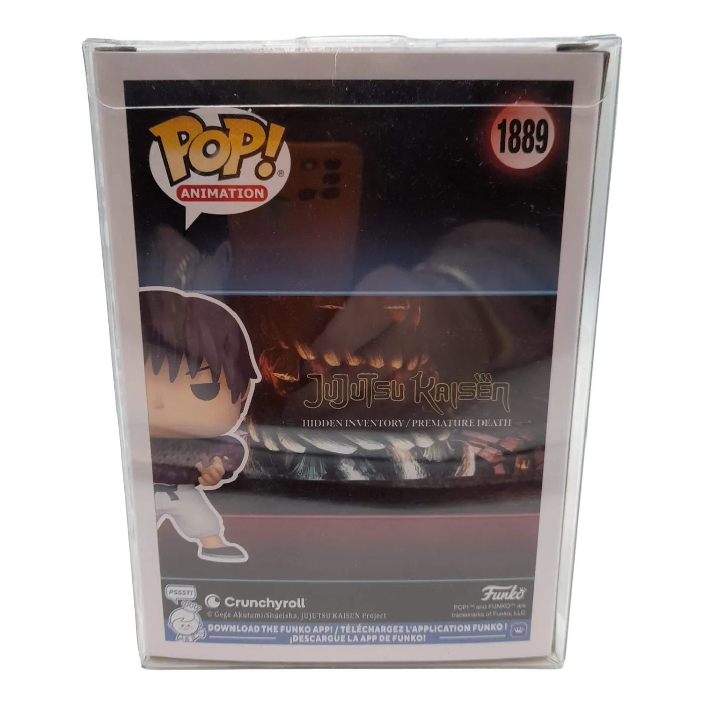 Funko Pop! Jujutsu Kaisen Toji Fushiguro 1889 Glow Chase Edition (WL 1410378﻿)